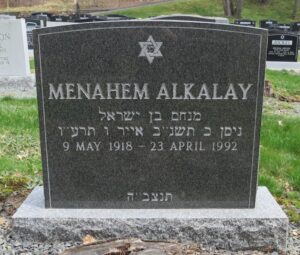 Alkalay, Menahem