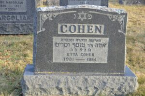 Cohen, Etta
