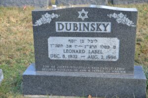 Dubinsky, Leonard Label