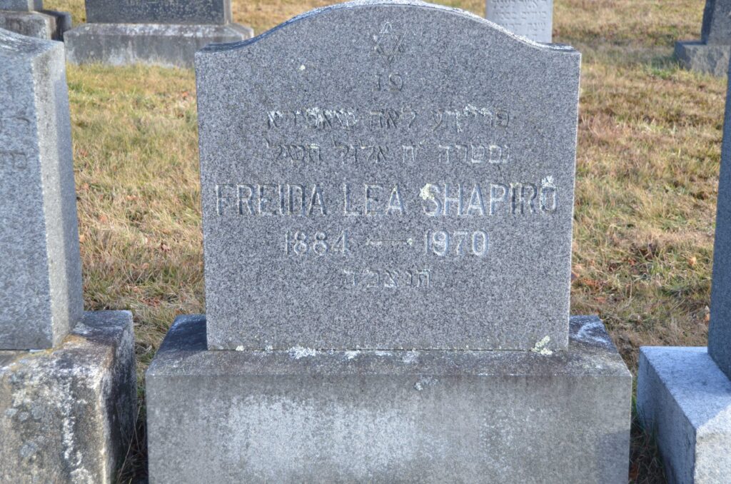 Shapiro, Freida Lea
